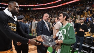 Aaron Miller Gets Respect from King James