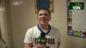 B-Man Shines on Senior Night