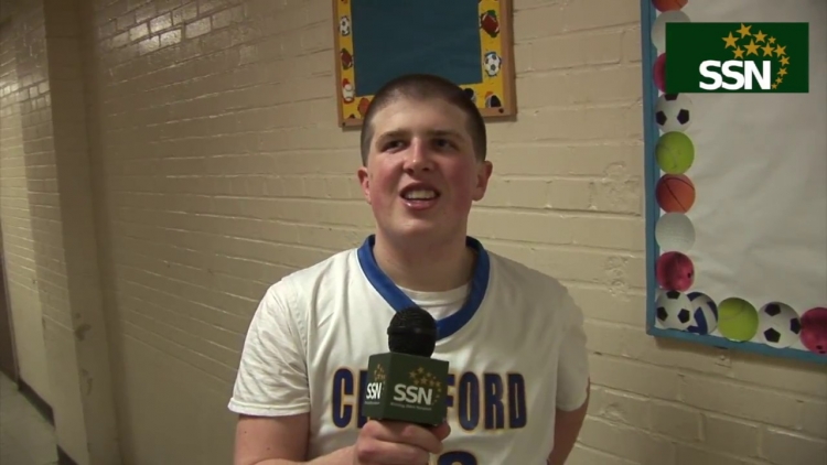 B-Man Shines on Senior Night