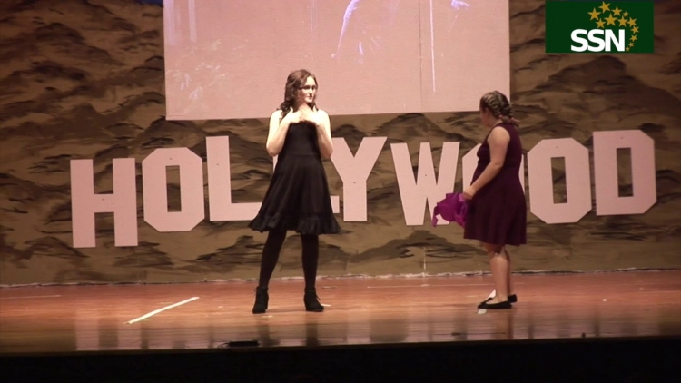 Elizabeth is &quot;Singing in the Rain&quot;